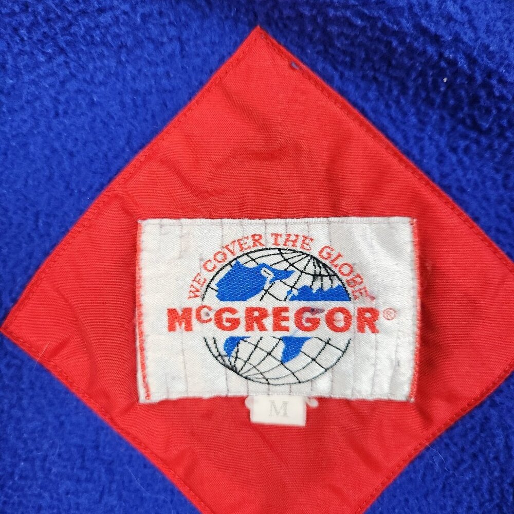 VTG 90s Parka Jacket Men Medium Fleece Lined Insulated Windbreaker Snowboard Ski - Picture 3 of 9